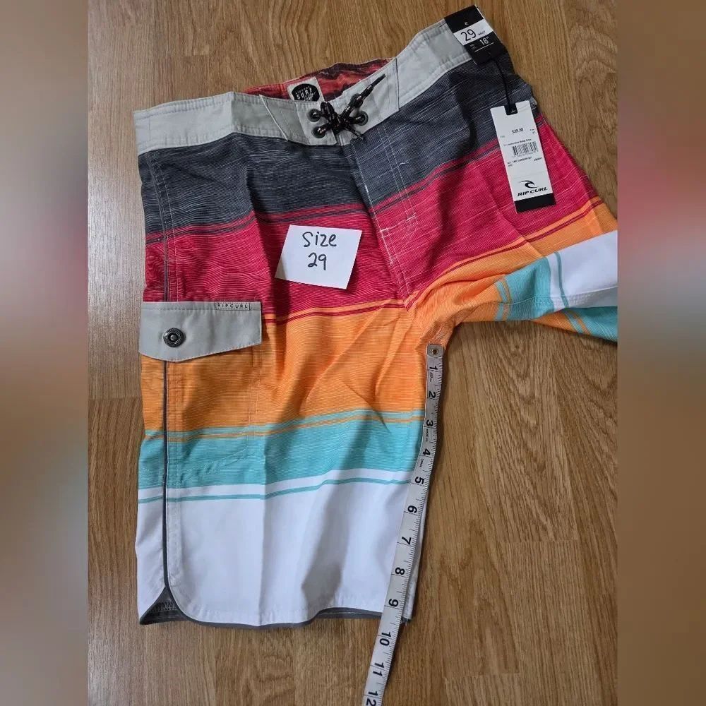 RIP CURL - NEW Boys 'All Time' Board Shorts Sz 22, 24,25,26,27, 28,29,30 - Picture 15 of 16